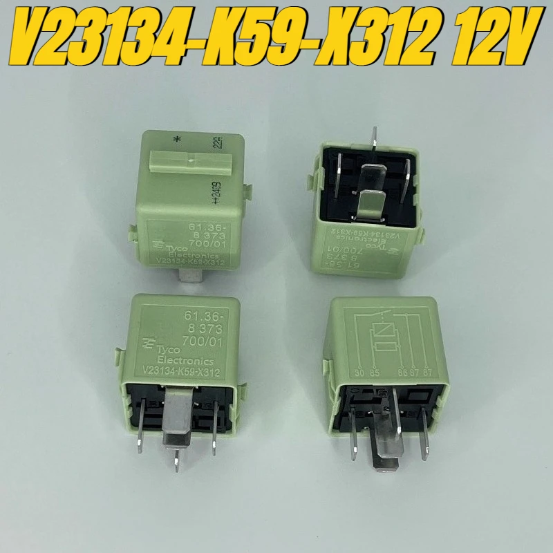 

（Brand New Original）1pcs/lot 100% original genuine relay:V23134-K59-X312 12V 5pins Automobile air pump air pump relay