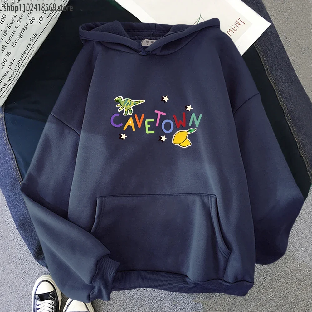 Cavetown Fan Print Hoodie Cartoon Lemon Boy Graphic Sweatshirt with Hooded Men Hoody Y2k Sudadera Women Kawaii Clothing Fleece