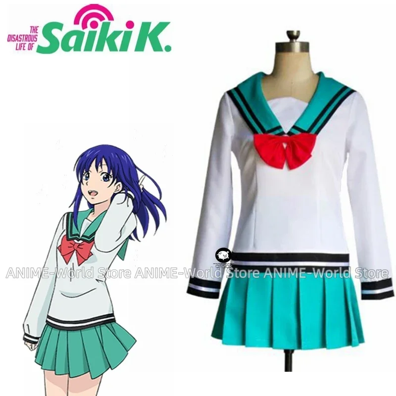 

Japan The Disastrous Life of Saiki K. women Teruhashi Kokomi cosplay dress Saiki Kusuo no sai-nan Yumehara Chiyo costume