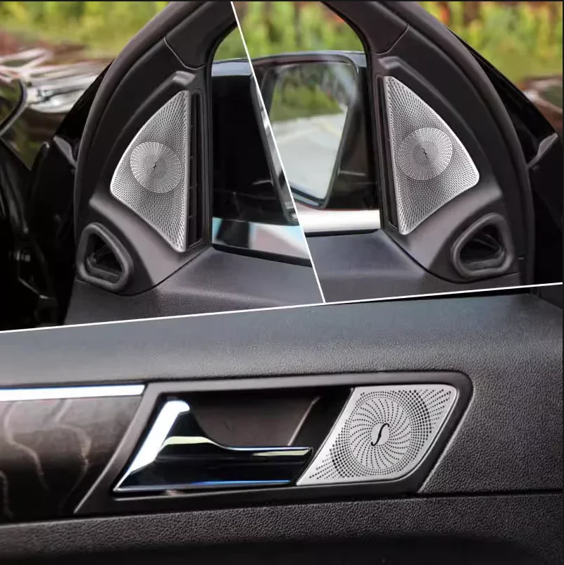 Suitable for Mercedes-Benz 08-11 W164 X164  GL ML  interior modified door bass tweeter cover