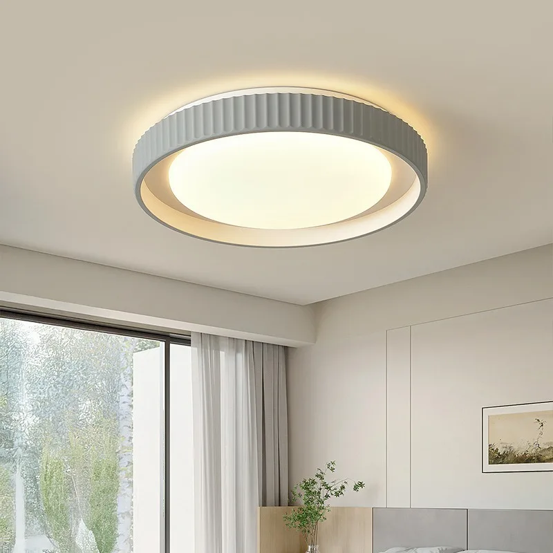 French Cream Style Creative Modern Minimalist Acrylic LED Ceiling Light Bedroom Living Dining Room