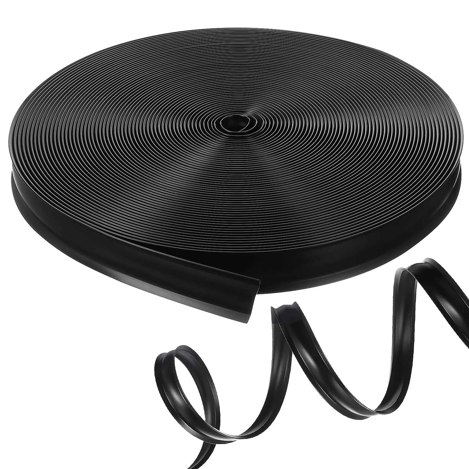 

Rv Trim Molding Exterior 50Ft Self Adhesive PVC Weather Stripping for Rv Trailer Camper Window Door Edge Sealing Strip Easy