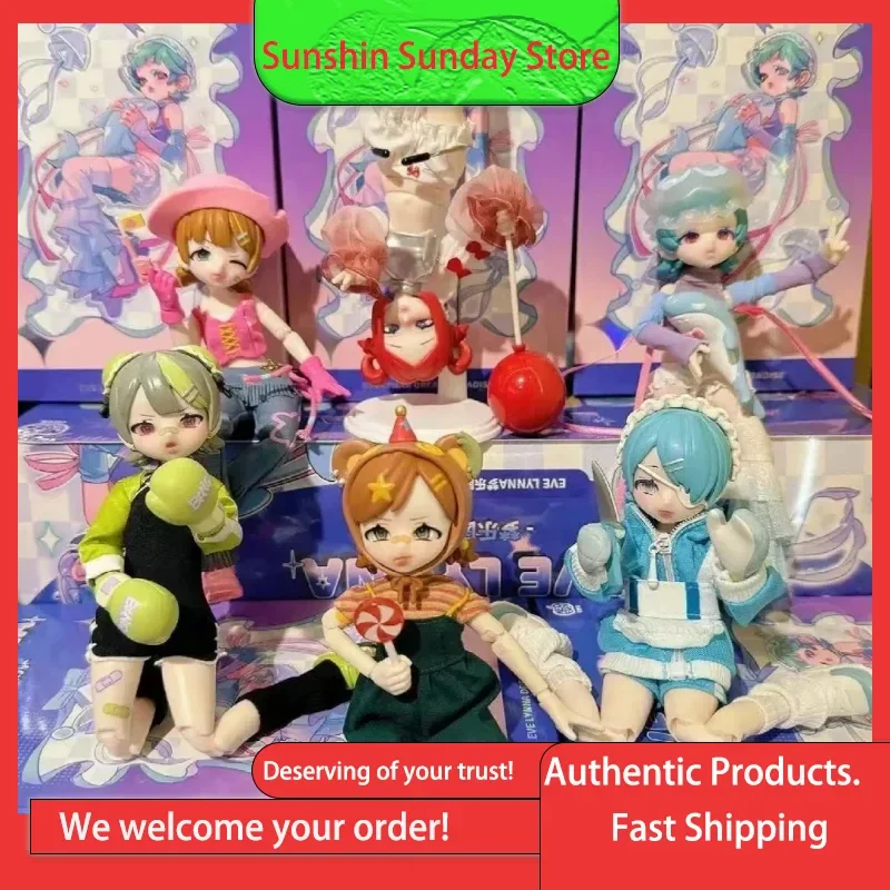 

Eve Lynna Dream Paradise Series слепая коробка аутентичная шарнированная коллекционная фигурка Bjd парадокс тема модная кукла игрушечные украшения