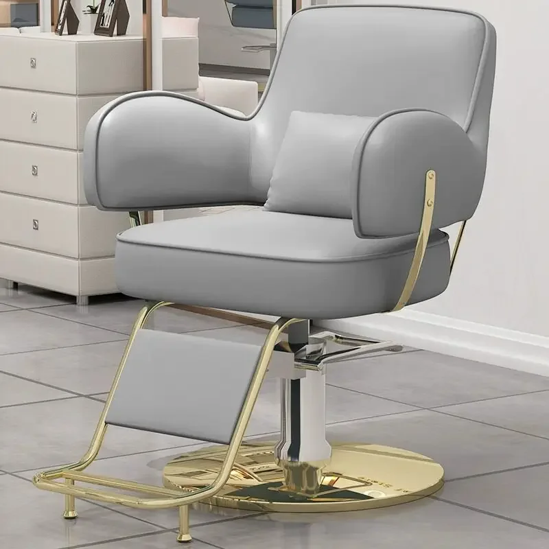For Beauty Salon Working Shop Barber Chairs Waiting Modern Tattoo Swivel Pedicure Barber Chairs Banco Con Ruedas Salon Furniture