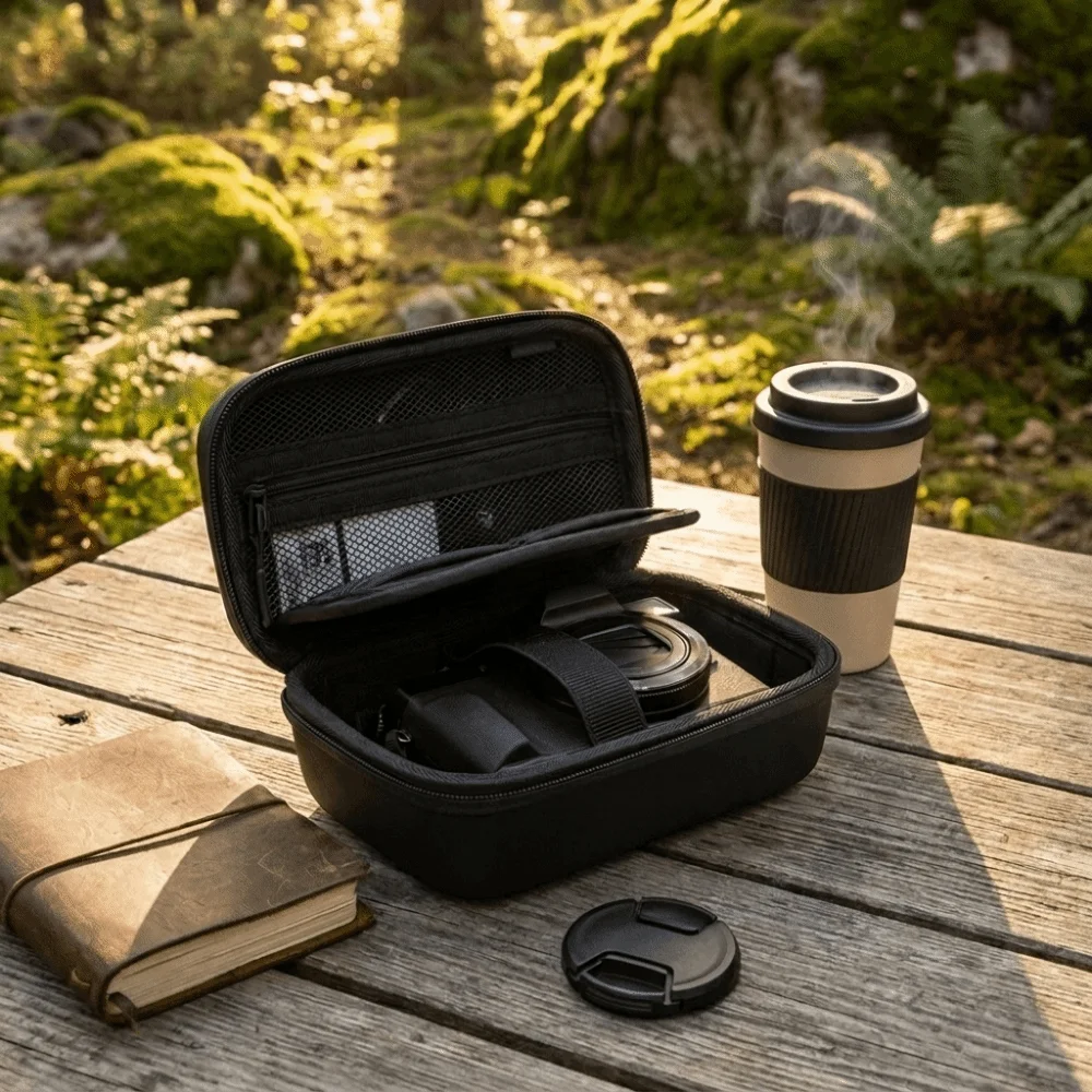 Hard Shell Camera Case Waterproof Portable Digital Camera Storage Box Dustproof Universal CCD Carrying Case