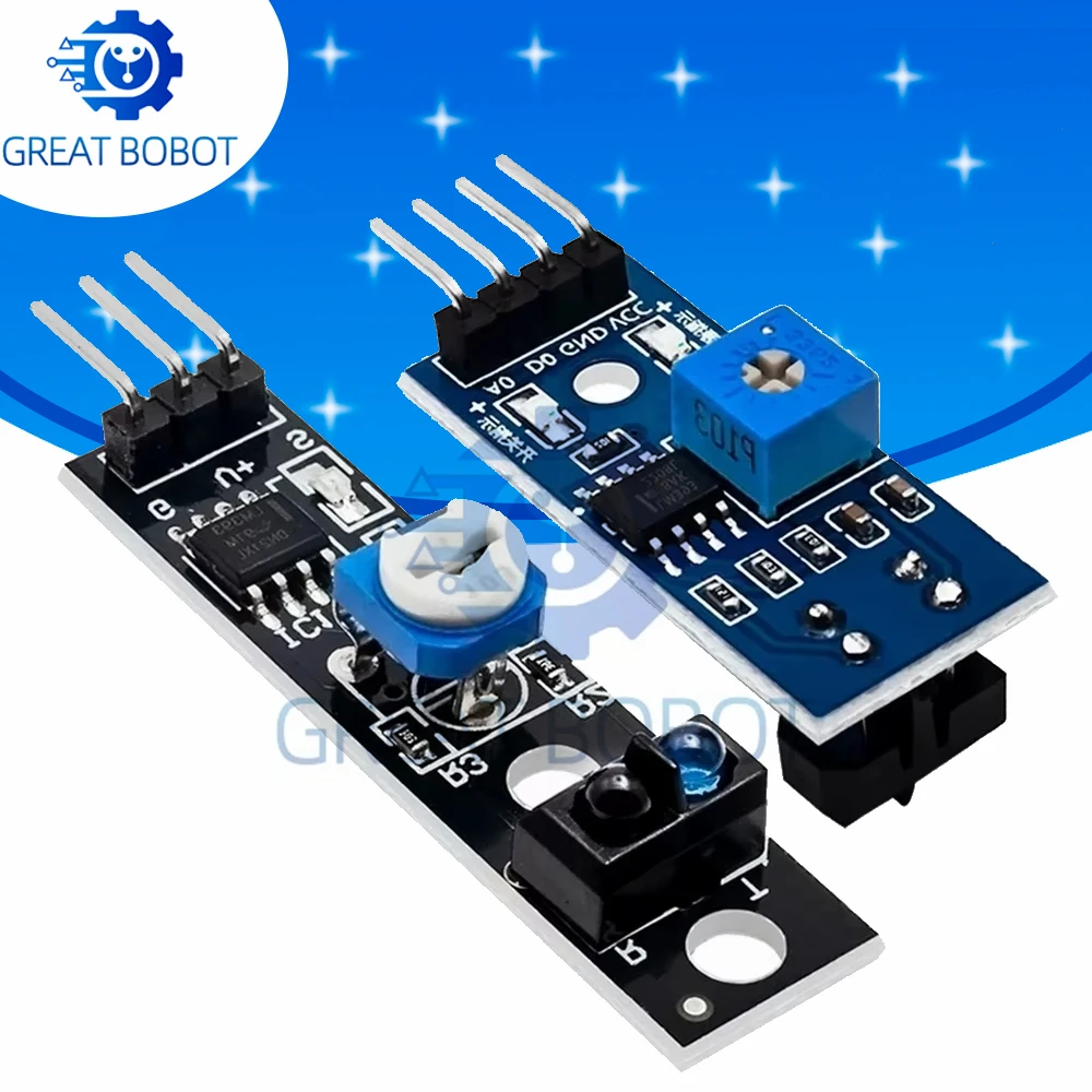 1 Channel TCRT5000 IR Photoelectric Sensor Module Infrared Obstacle Avoidance Line Tracking Module for Arduino DIY
