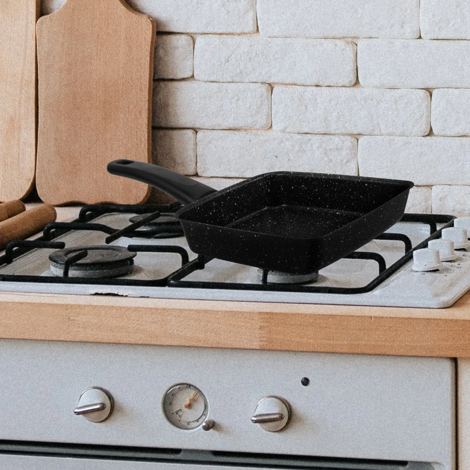 

Japanese Nonstick Tamagoyaki Rectangular Frying Pan for Pancakes Omelets Steak Small Skillet Breakfast Cooking