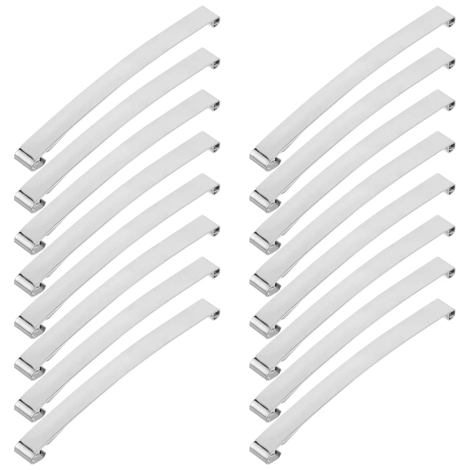 

30Pcs Metal French Hair Clips Single Prong Pins DIY Crafting Accessories Small Barrette Parts for Hair Styling School Party