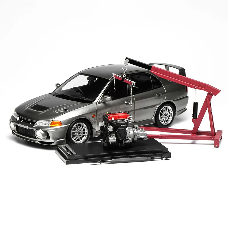 

MOTORHELIX MH 1:18 Новый Mitsubishi Lancer Evolution IV Generation 4, модель автомобиля из сплава, коллекция статических украшений для спортивного автомобиля