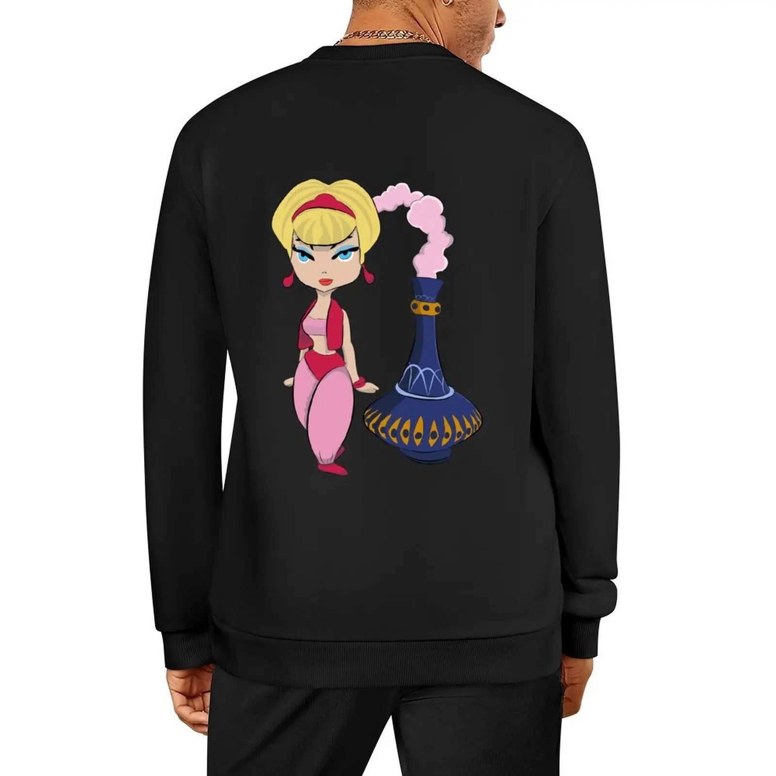 

I dream of Jeannie Pullover anime clothes autumn clothes men's winter sweater men's sweat-shirt oversize sweatshirt