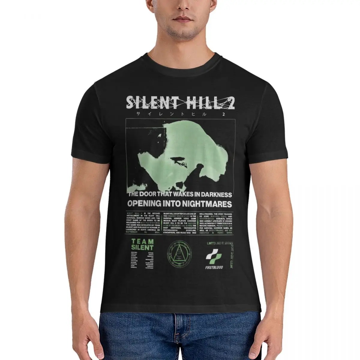 Men Women Silent Hill 2 T Shirts Pyramid Videogames Survival Horror Cotton Clothing Humor Short Sleeve Tee Shirt Gift T-Shirts