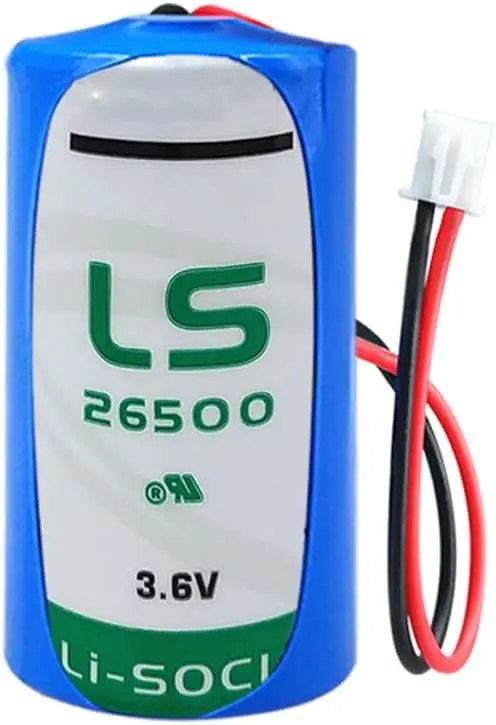 (5 Pack LS 26500 C Size 3.6V 7700mAh Lithium Battery for LS26500