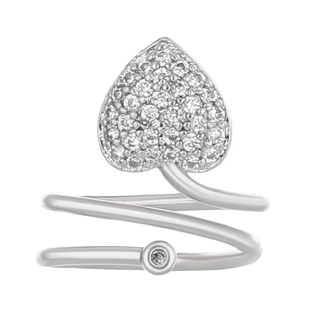 Trendy Schädel Augen Maniküre Ring Silber Gold Herz Nagel Ring Kristall Joint Ring Schmetterling Nail art Ring Mädchen