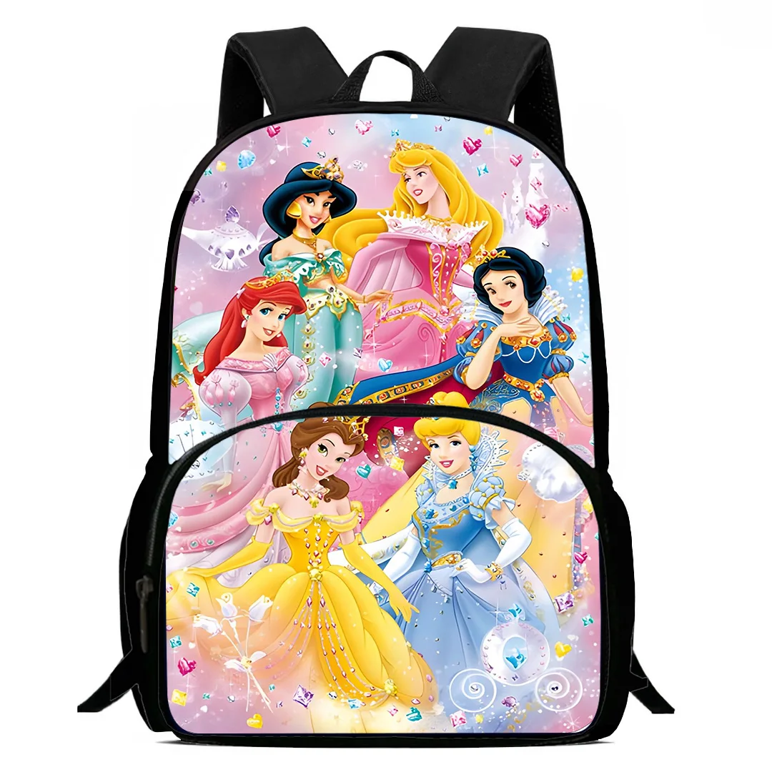 Kids Backpacks Cute Snow White Boys and Girls Student Birthday Gift Child School Bags Large Capacity Camping Durable Rucksack