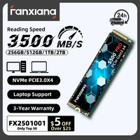 Fanxiang S500 Pro M.2 SSD NVMe 256GB 512GB 1TB 2TB SSD M.2 2280 PCIe3.0 SSD Internal Solid State Drive Disk for Laptop Desktop