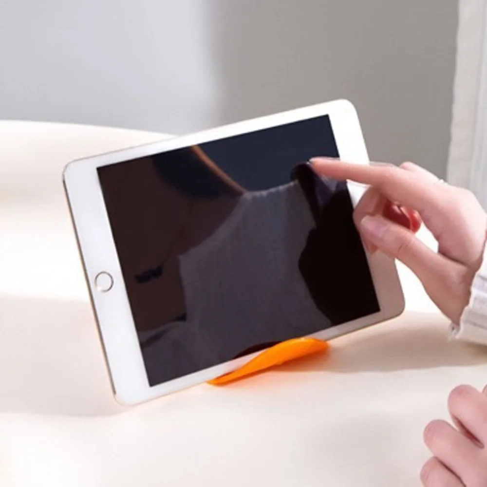 رف الهاتف المحمول شكل الحوت حامل هاتف مكتبي دعم الكرتون حامل هاتف المحمول لطيف الإبداعية حامل جوّال بلاستيكي المحمول الهاتف المحمول