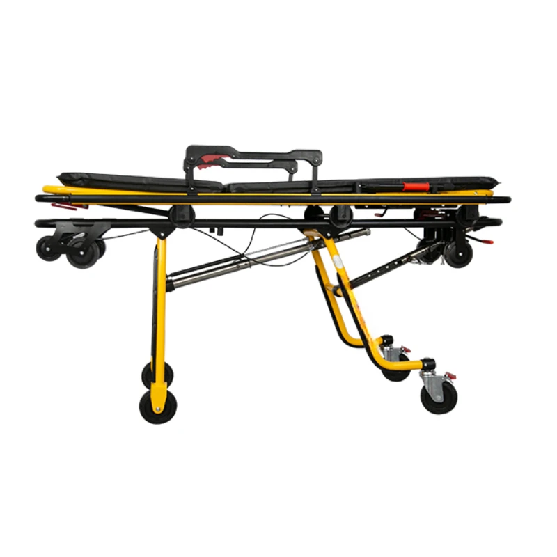 Professional Medical Devices Ambulance Emergency Collapsible Stretcher Automatic Loading Stretcher