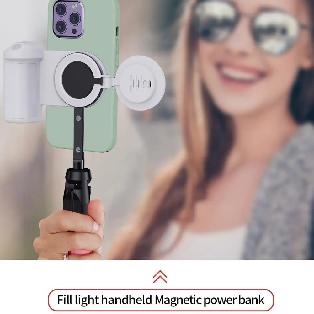 Mini Magnetic Pocket Light Universal Led Fill Light Phone Selfie Light For Magsafe Fill Light Accessories Q8L9