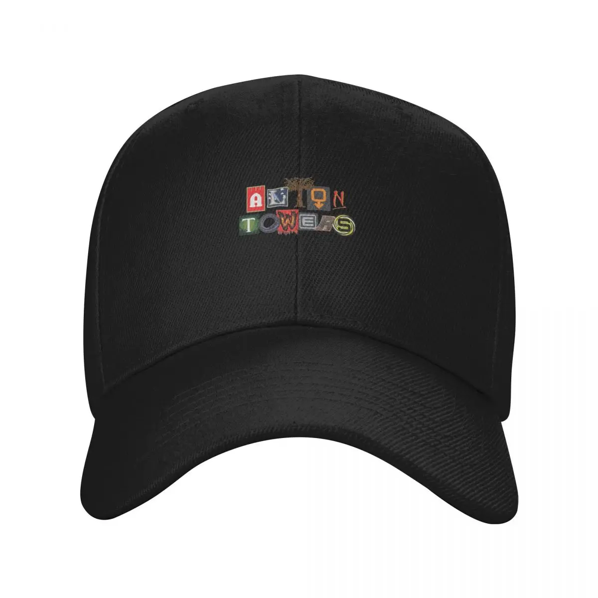 Alton Towers Collage Baseball Cap Winter hat Trucker Cap Hat men Trucker Hats For Men Women's