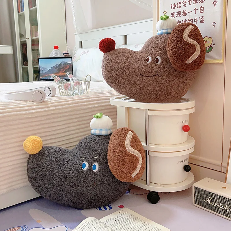 

INS Cute New Dachshund Dog Plush Throw Pillow Toys Stuffed Animal Puppy Doll Baby Sleeping Cushion for Kids Girls Gift Home Deco