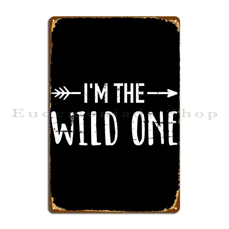 

Металлические вывески Im The Wild One Daughter, бар, гараж, гостиная, принт, настенный декор, жестяная вывеска, плакат