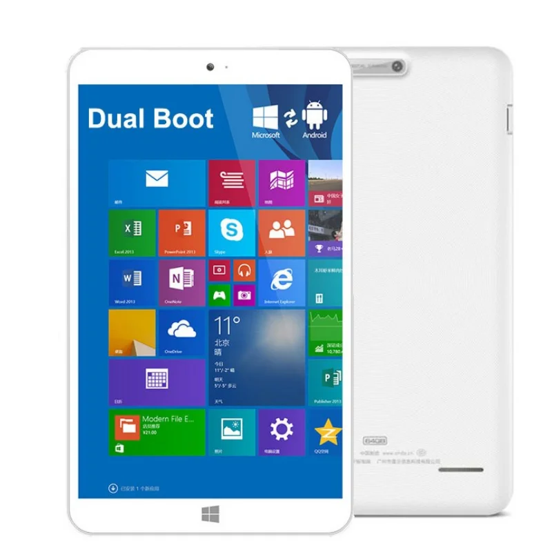 Tablet PC 8 INCH Windows 10 V8 CPU  2GDDR RAM 32GROM Z3735F WIFI Quad Core  Office Work Dual Cameras