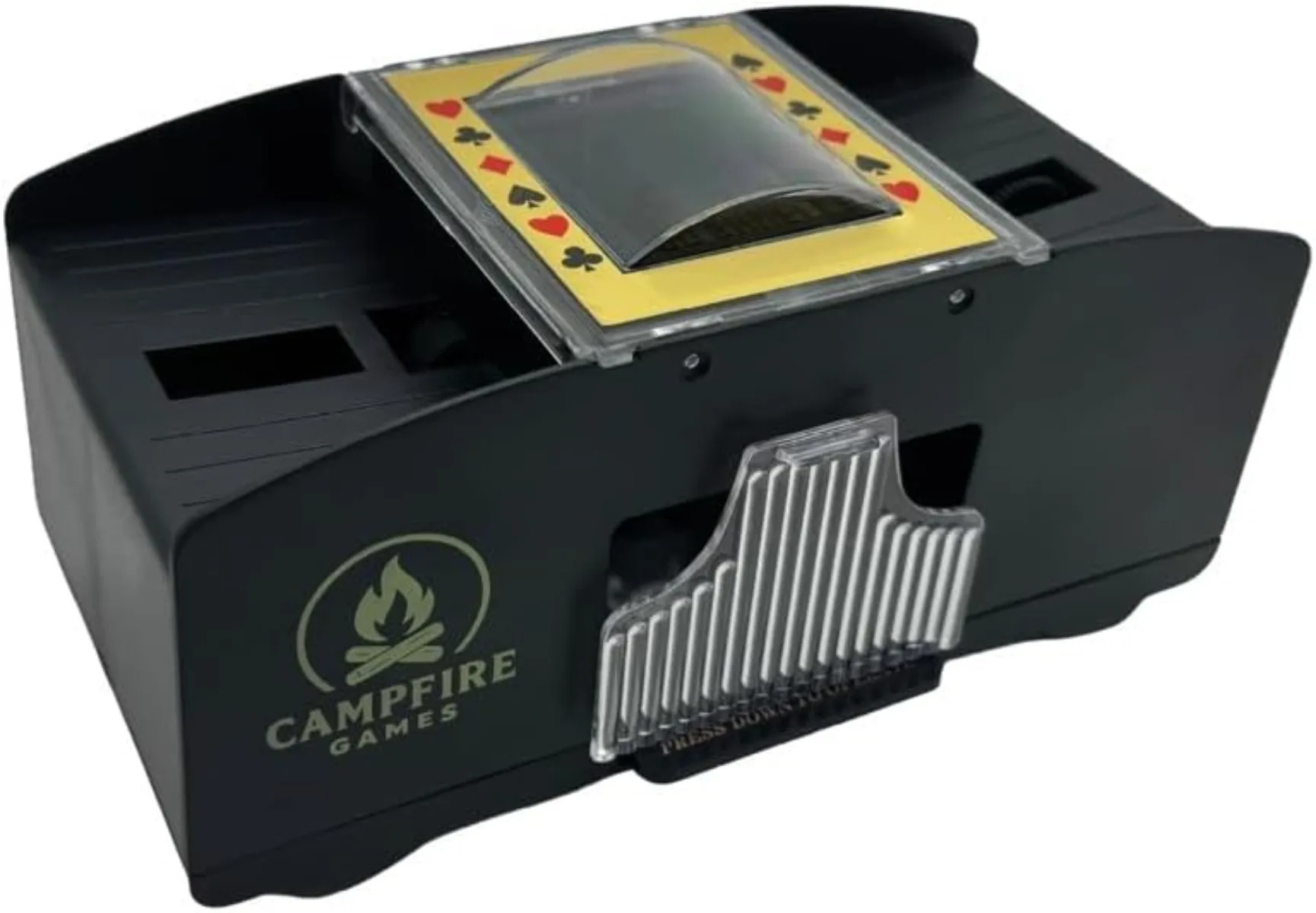 Automatic Card Shuffler for Seniors Adults, Electric Playing Deck Dealer Machine , Easy Card Shuffling Device for Family Party