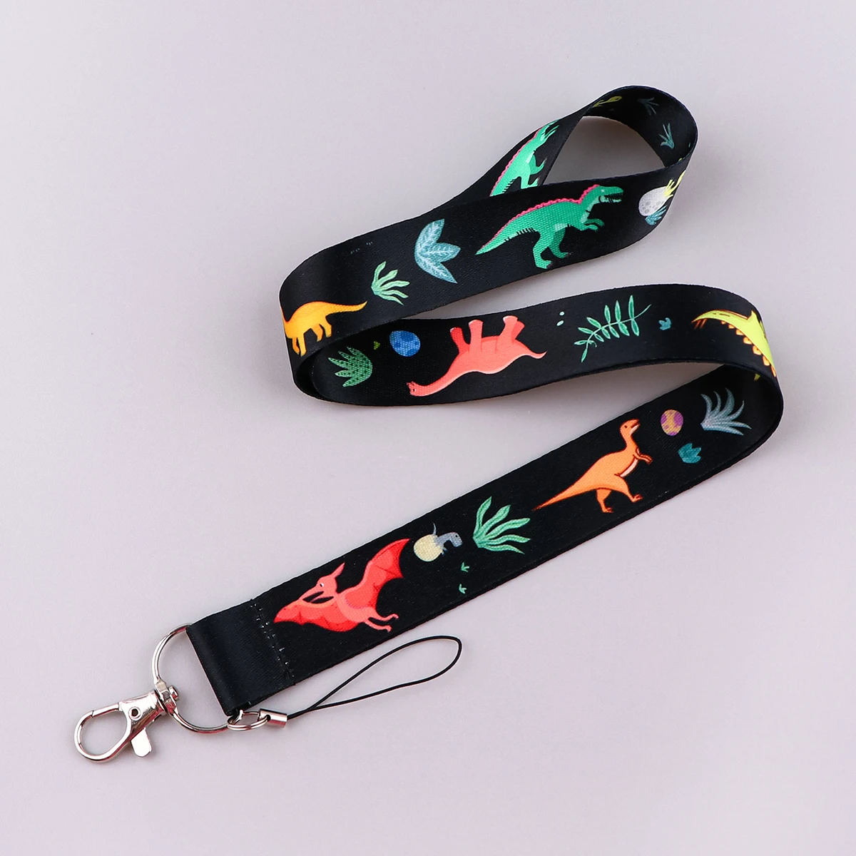 

Cute Dinosaur Phone Lanyard Neck Strap for Key ID Card Phone Straps Badge Holder DIY Hanging Rope Neckband Accessories