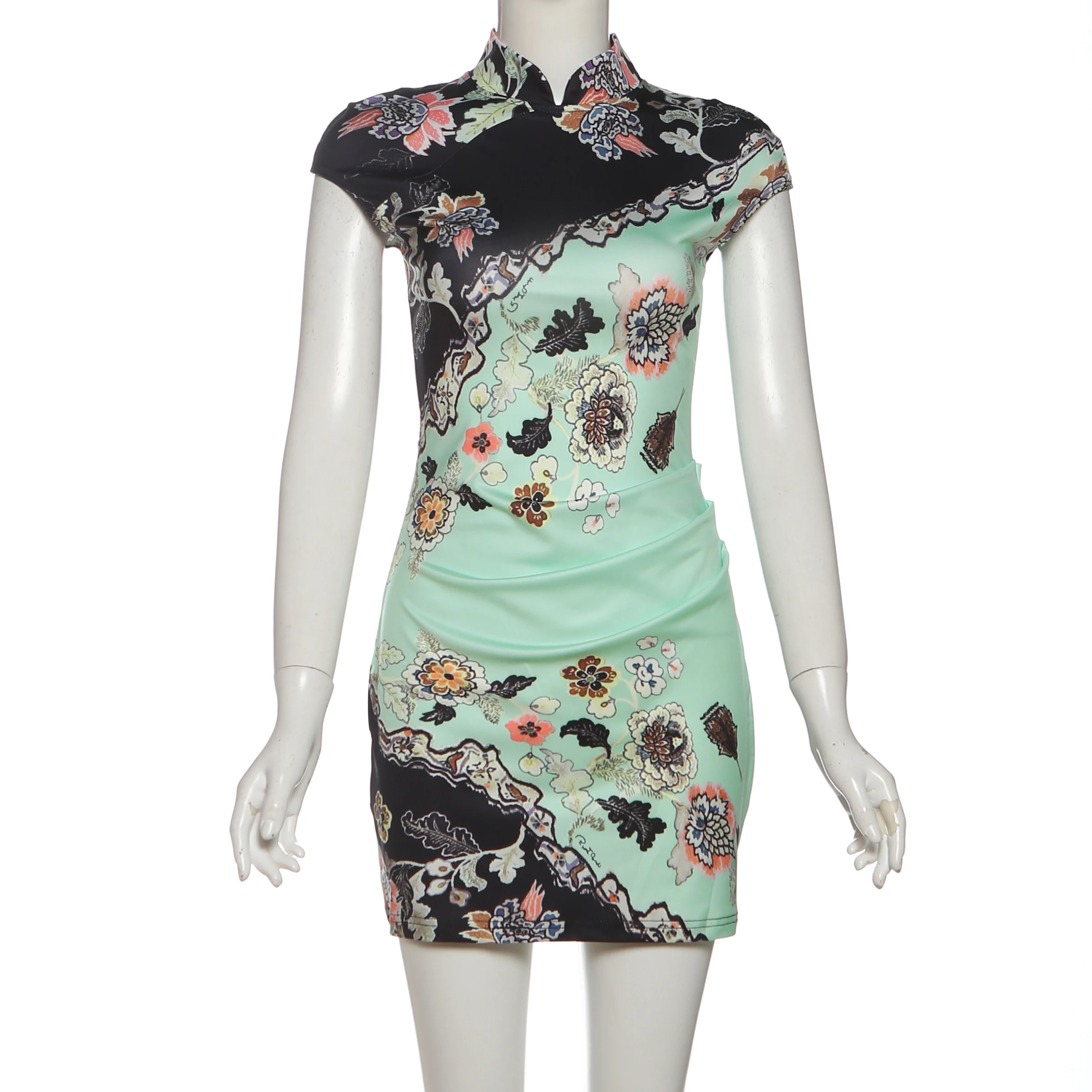 blue dress for baby girl Patbo | Chain Embellished Jacquard Midi Dress | Xs main image 1