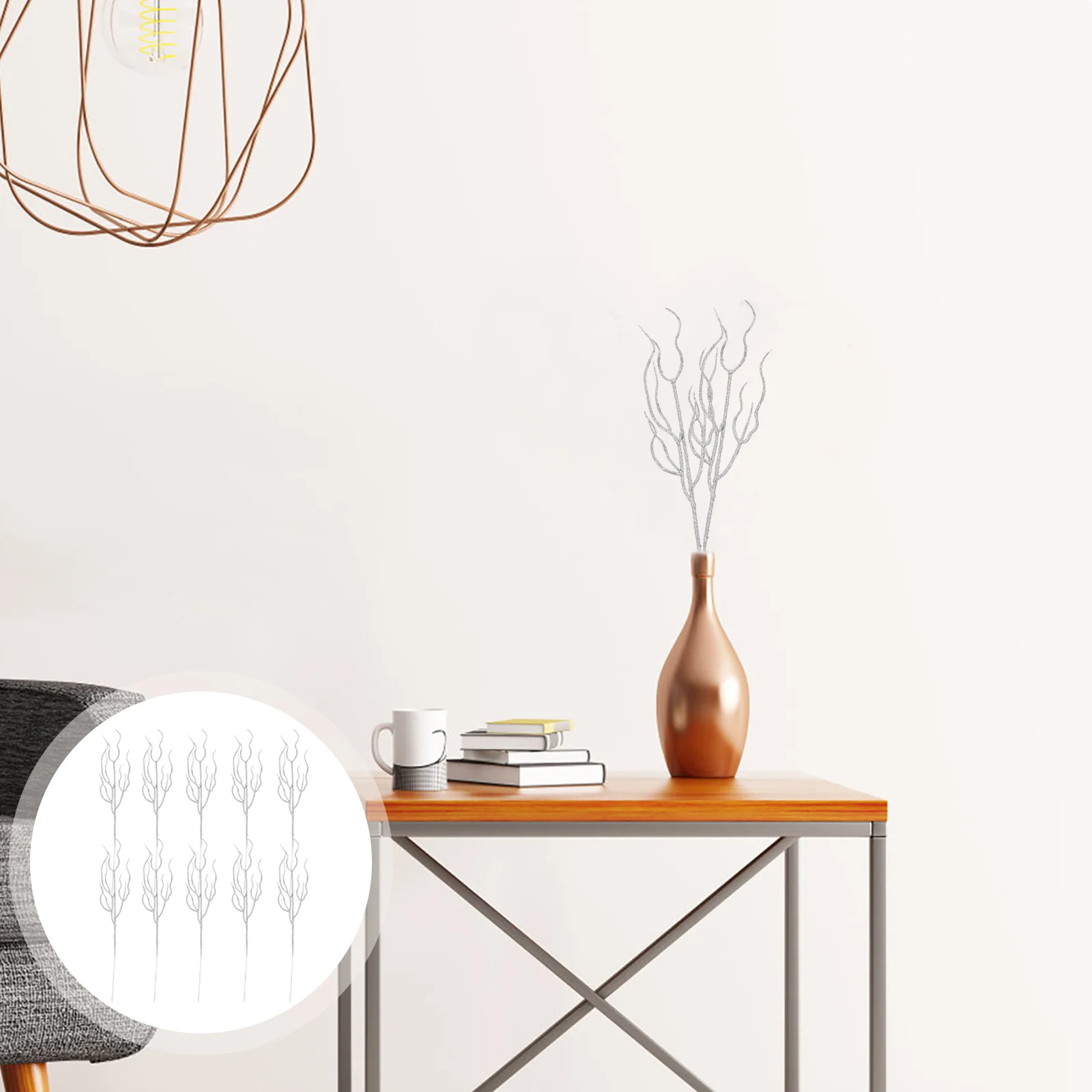 

10pcs Christmas Decorative Leaves Premium Reusable Lightweight Bright Color Xmas Leaf Decor For Tree Wreath Party Photo Prop