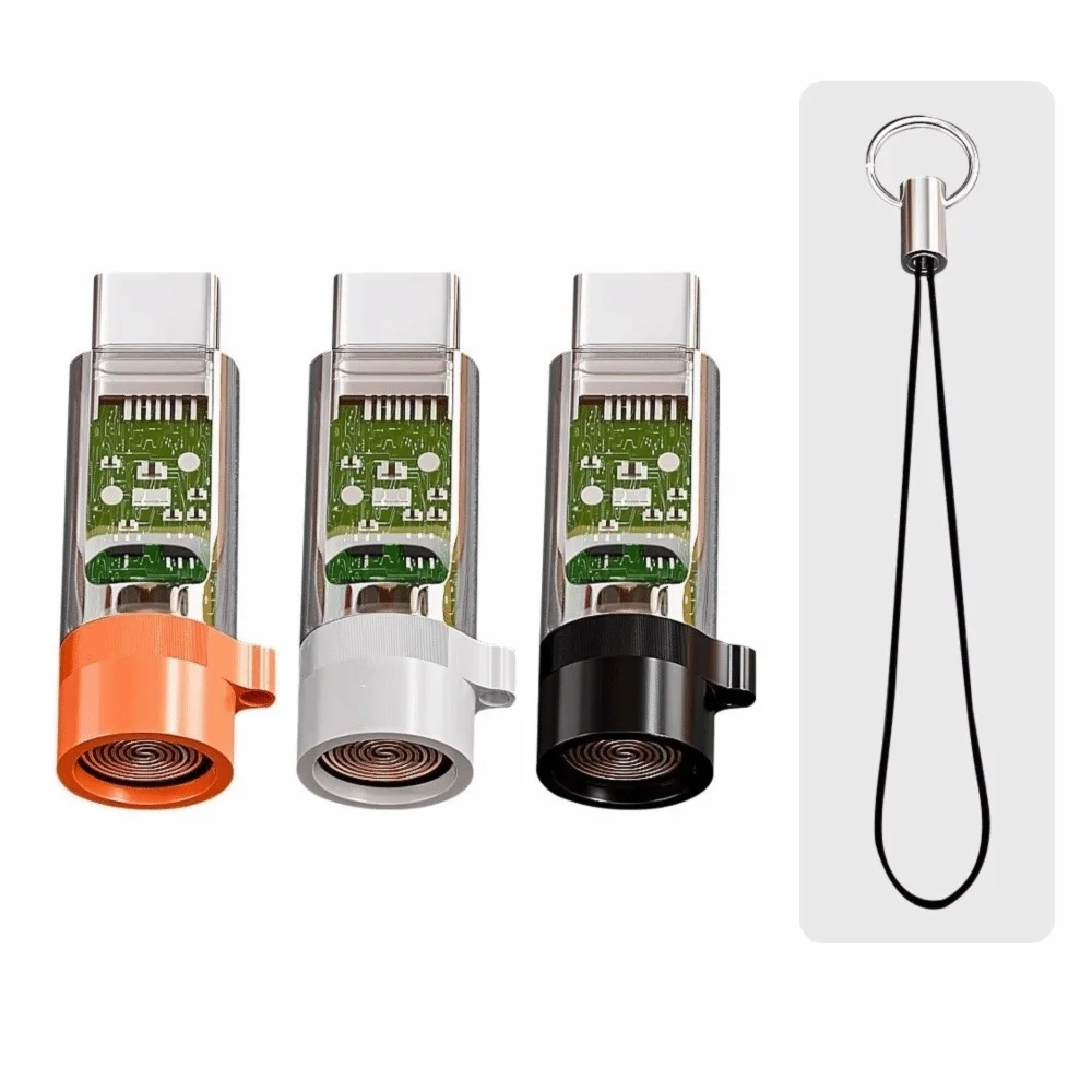 Portable Mobile Phone Lighter Windproof Mini Electronic Cigarette Lighter Electronic Ignition Phone Lighter Adapter Outdoor Use