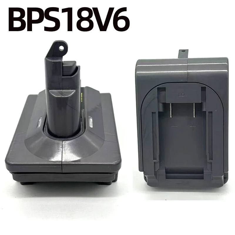 BPS18V6 Battery Adapter Compatible for Black&Decker/PC/Stanley 18V Batteries Convert Use with For Dyson V6 Series Vacuum Cleaner