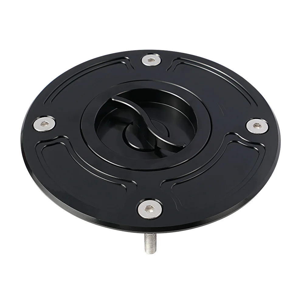 Motorcycle Keyless Fuel Tank Cap Cover for Suzuki GSXR1300 1999-2007 Bandit 1200 GSF1200 2001-2004 GS600F 00-01 GSX600F 98-01