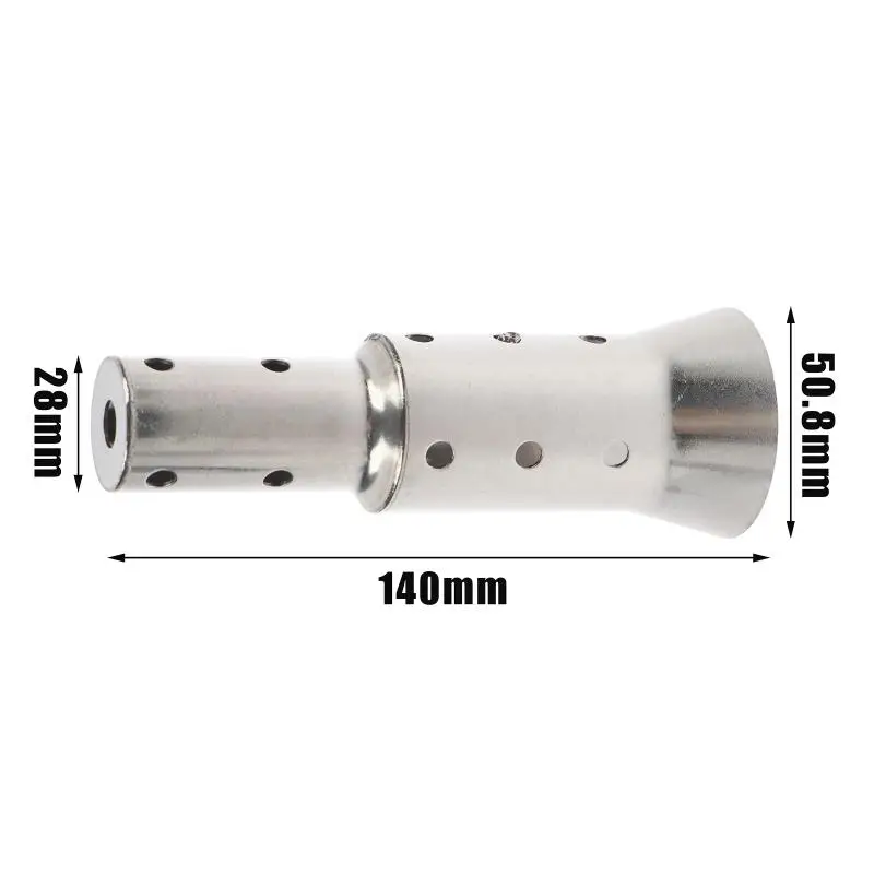 Universal Motorcycle Exhaust Muffler DB Killer Tool-free Installation Noise Cancelling Front Mid End Catalyst for Riders