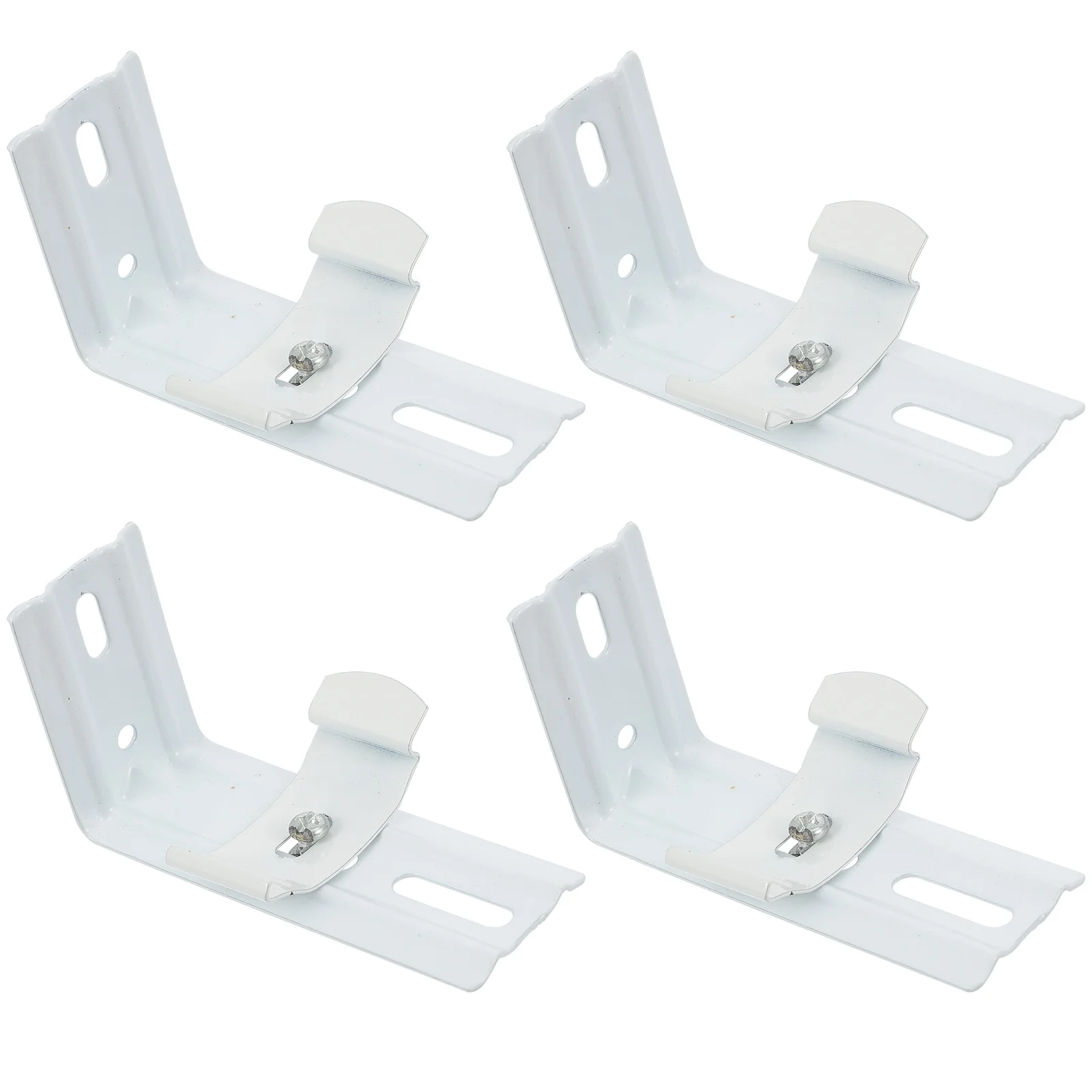 

4pcs Code Accessories Curtain Curtain L Bracket L Brackets Vertical Blind Fitting Hardware Home Decor
