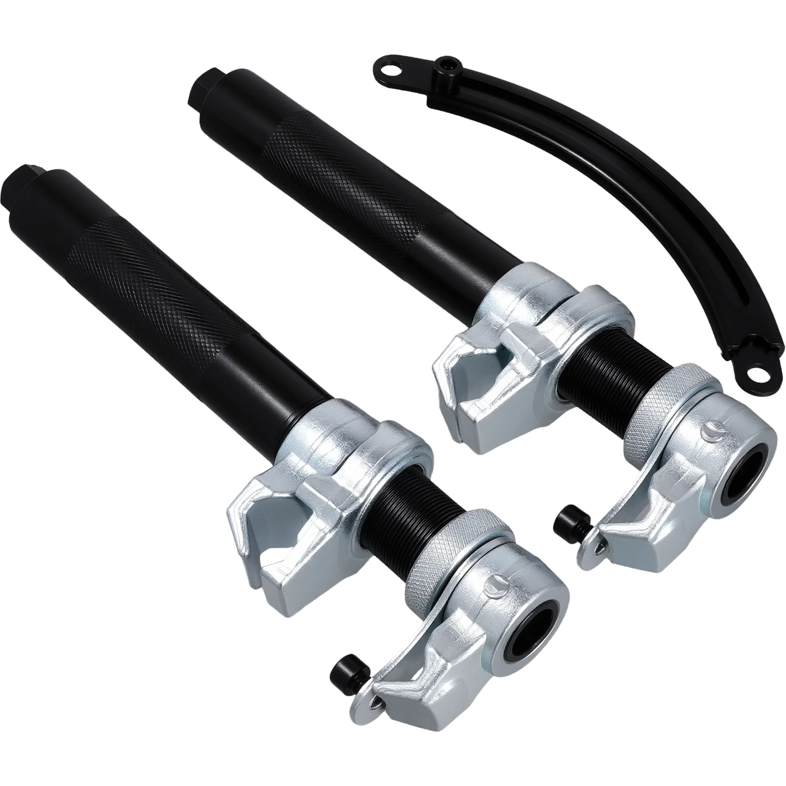 Podofo Universal Federbeinspanner Werkzeug Auto Stoßdämpfer Federspanner Reparatur Spezialwerkzeug Stoßdämpfer Federentferner Stoßdämpfer Werkzeug Spiralfeder Spanner Werkzeugset mit Tragetasche für Autoreparatur – Detail 11