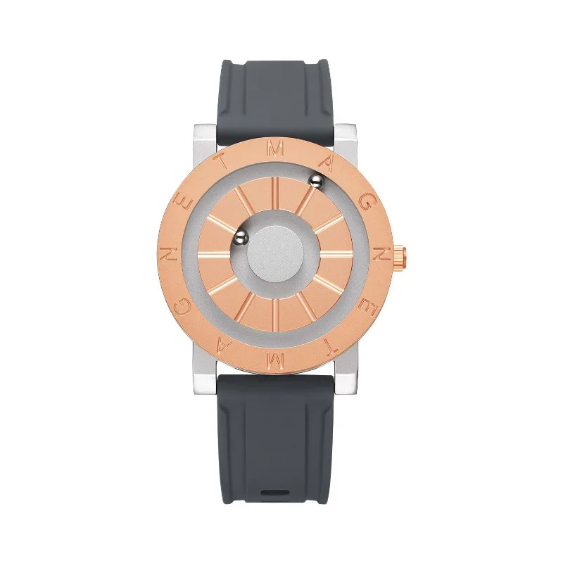 EUTOUR-Montre magnétique étanche pour homme, gouttes magnétiques, mode rétro populaire, montres à pointe, chimio technologique