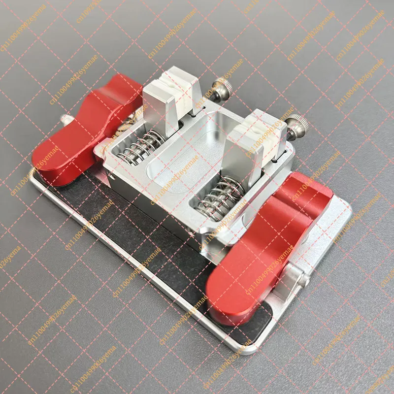 FY PCB Holder Aluminum Alloy Soldering Station Ceramic Fixture High Temp Resistant Mini Clip LED Light Board Electronic Circuit