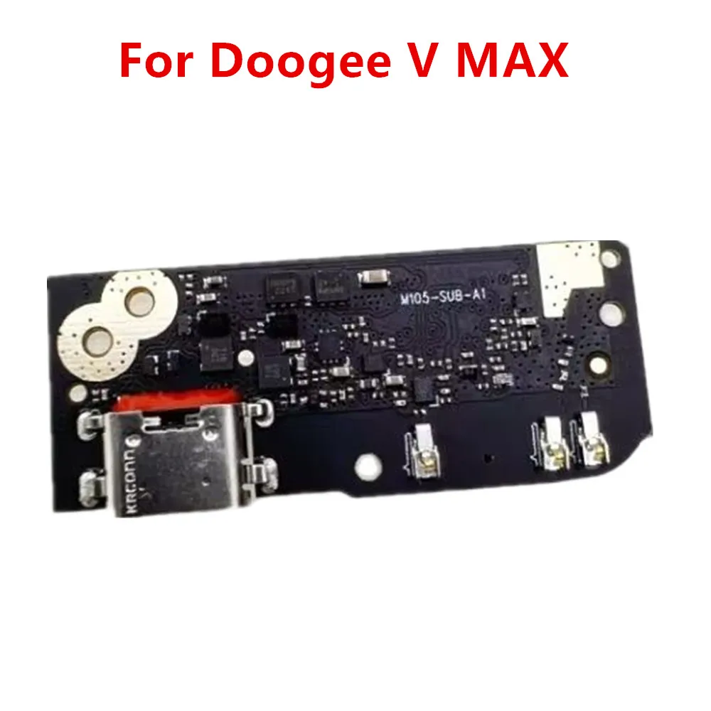 Nuevo y Original para Doogee V MAX VMAX, Placa USB de Carga para Teléfono Celular Inteligente de 6.58”, Piezas de Repuesto, Puerto de Carga
