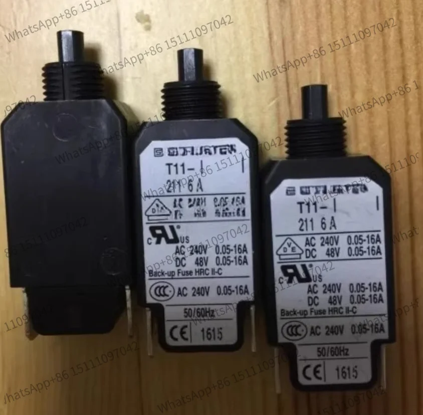 for Shute SCHURTER Equipment Switch Mini Circuit Breaker Switch T11-211 6A
