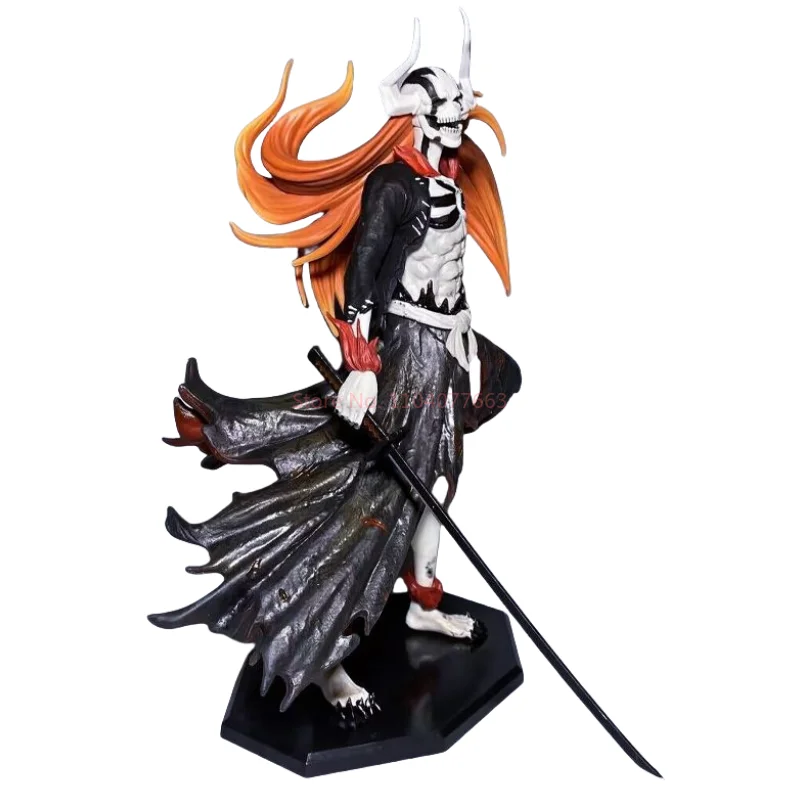 New Ichigo Bleach Kurosaki Anime Figure Action Figurine Cero Pvc Statue Gk Model Doll Collection Decoration Toys Children Gift