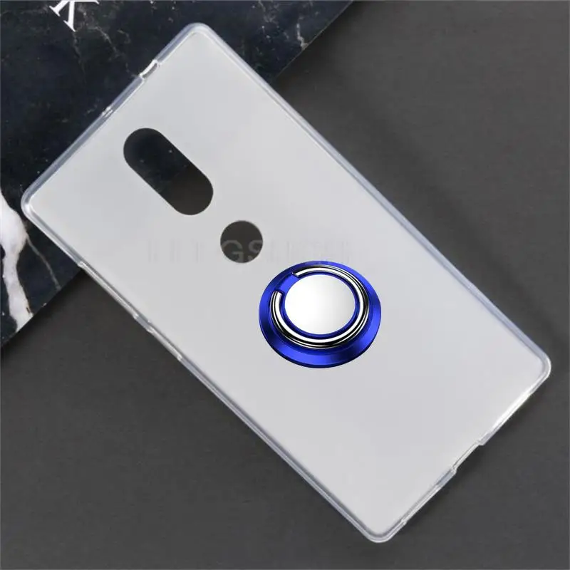 For LENOVO Phab 2 Plus Back Ring Holder Bracket Phone Case Cover Phone TPU Soft Silicone Cases For Lenovo Phab 2 Plus PB2-670