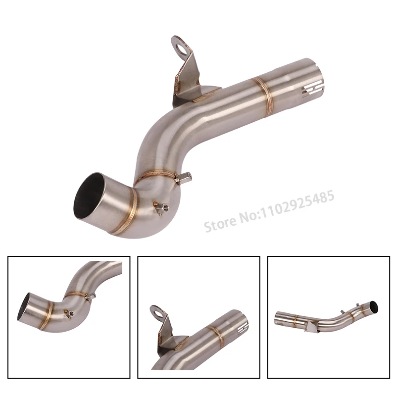 For BMW F750GS F850GS F850 GS 2018 2019 2020 2021 2022 Motorcycle Exhaust Mid Link Pipe