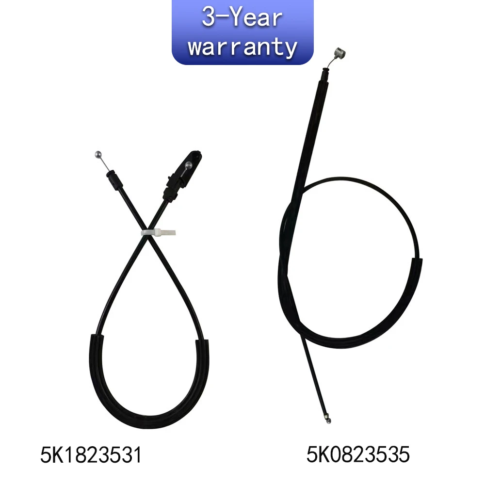 Hood release cable For VW Golf 2009-2016 Jetta 2010-2014 5KD823531 5K1823531 5KD823535 5K0823535