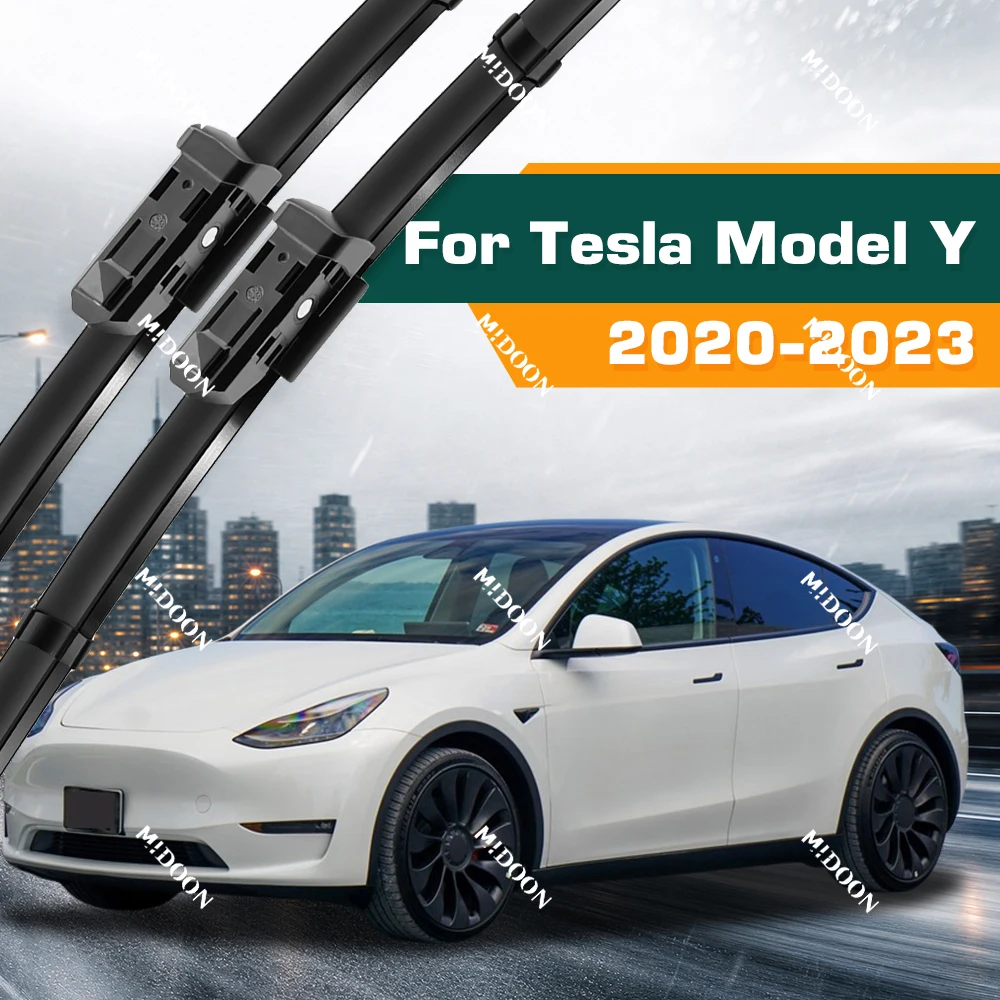 Für Tesla Modell Y 2020-2023 2021 2022 Wischer Front Wischer Klingen Windschutzscheibe Windschutz Fenster Pinsel 26 "+ 19"