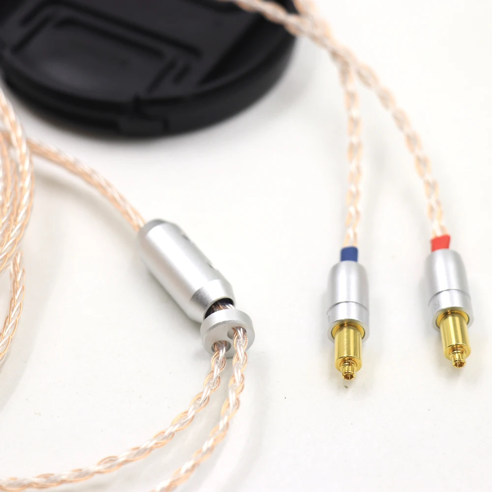 Haldane 16Cores UPOCC Single Crystal Copper Silver Mixed Headphone Upgrade Replace Cable for SRH1440 SRH1540 SRH1840 Cord