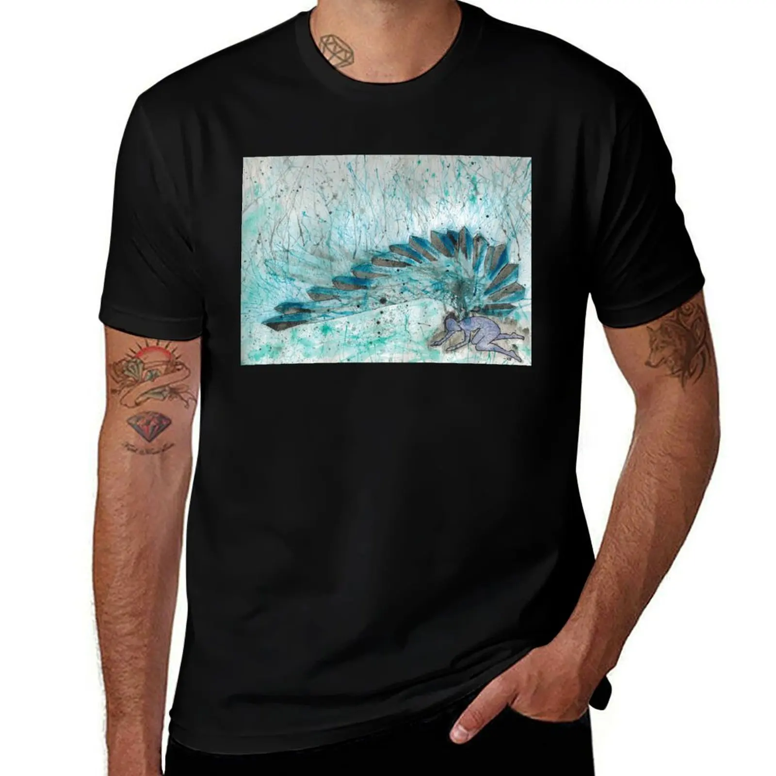 

angel T-Shirt cute clothes korean fashion Aesthetic clothing t shirt men