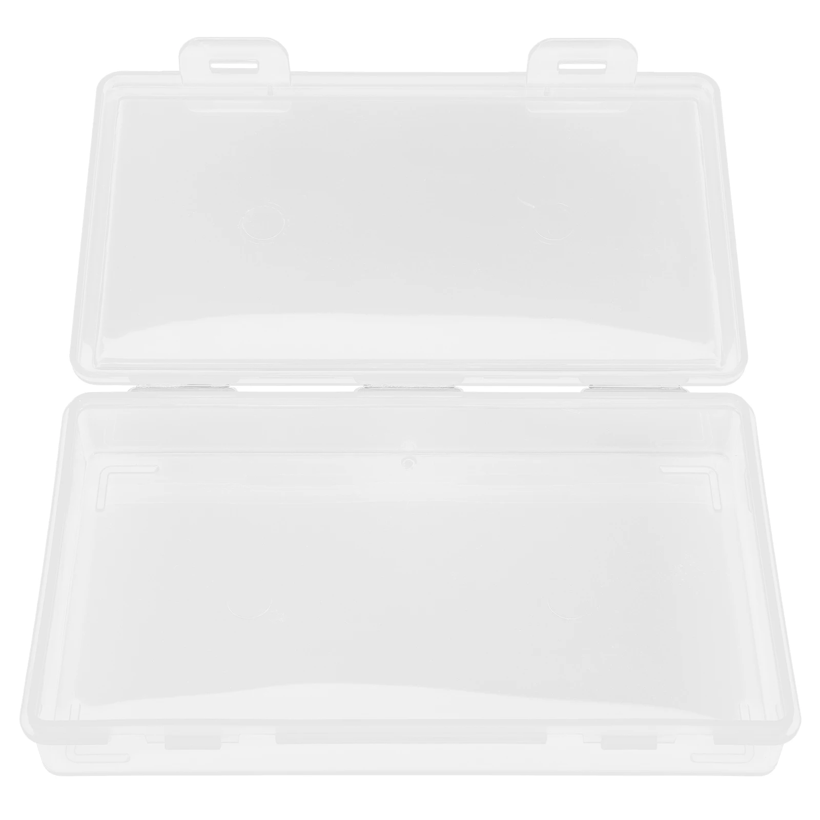 

Transparent Plastic Mask Storage Box Clear Container Dispenser Holder Home Decor Multi Scene Table Desktop ganizer Test