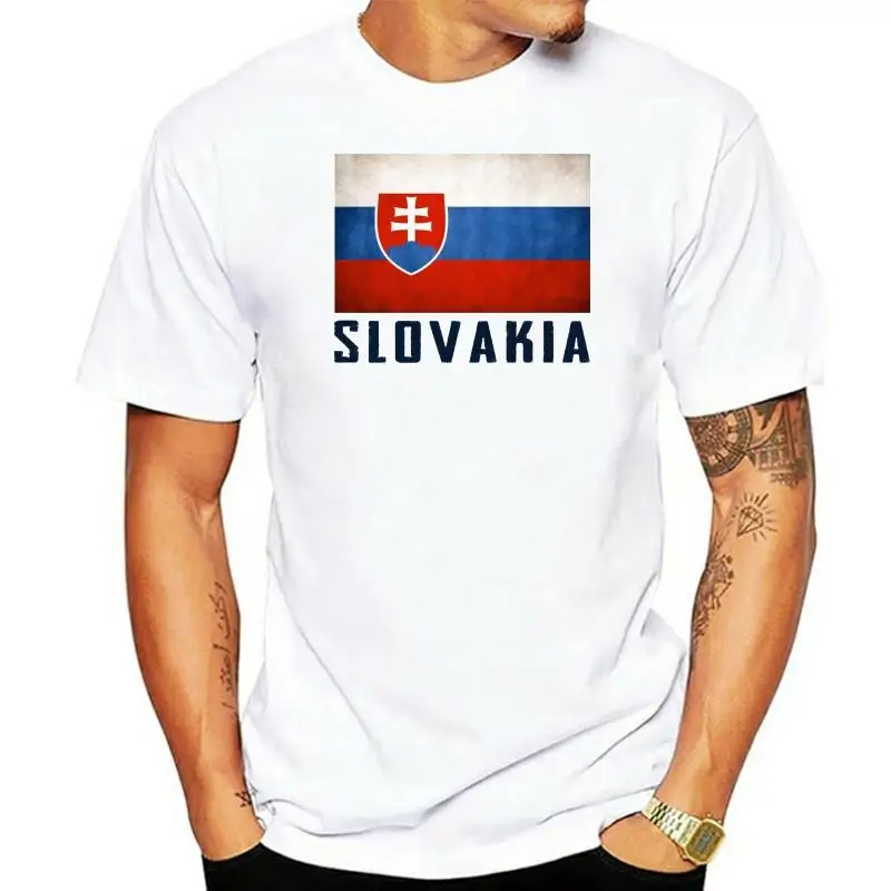 Slovakia Mens Nation Tshirt Womens Top Training T Shirt Football Sport 100% cotton tee shirt tops wholesale tee