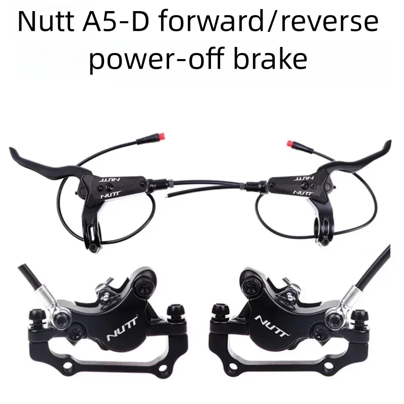 

NUTT E-Bike Electric Scooter Hydraulic Disc Brake 140 160 180mm Rotor FOR Zero 10X 11X KUGOO G1 G2 Pro E-scooter Brake